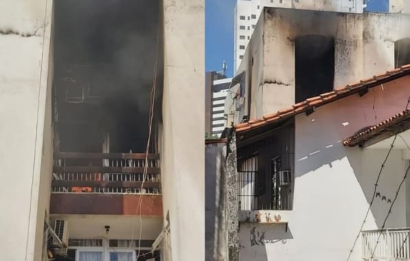 Após ter apartamento incendiado, moradora da Pituba aponta possível causa: "a mulher colocou fogo no colchão"