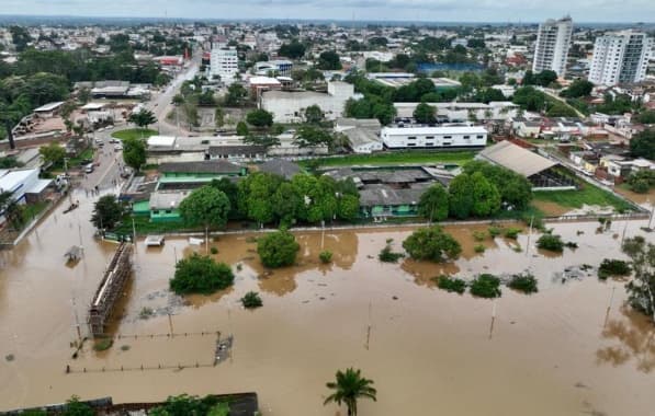 Fortes chuvas: Cheias deixam mais de 4.300 pessoas desabrigadas no Acre