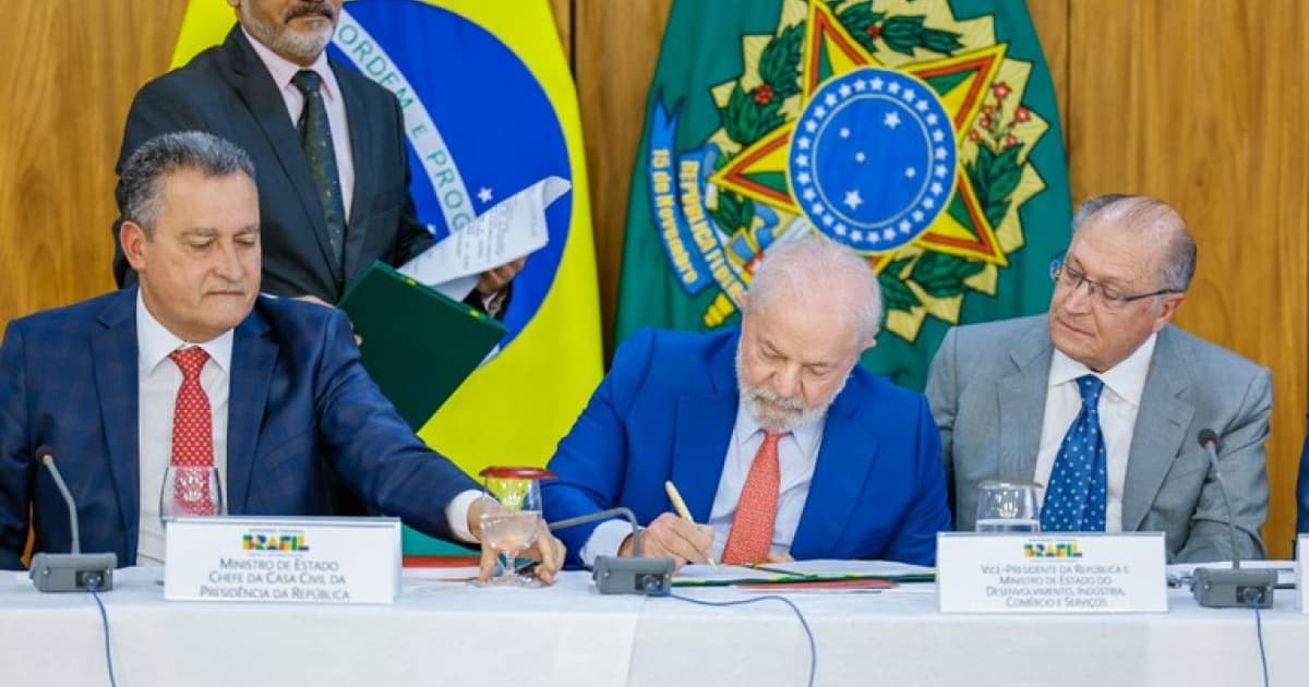 Lula e Rui Costa na segunda reunião com governadores 
