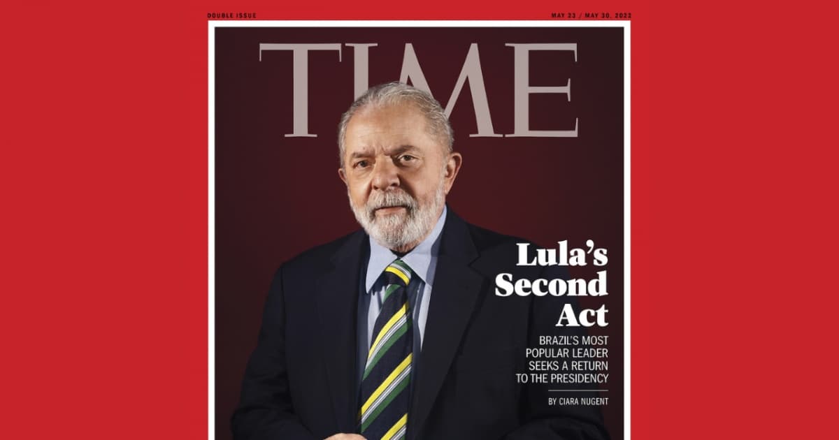 Capa da revista Time com Lula