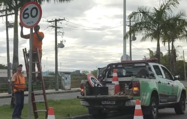 Redução no limite de velocidade em avenidas de Salvador passa a valer neste sábado e condutor já poderá ser multado