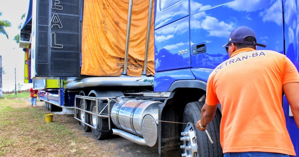 Detran-BA inicia vistoria de trios e carros de apoio para a Micareta de Feira de Santana