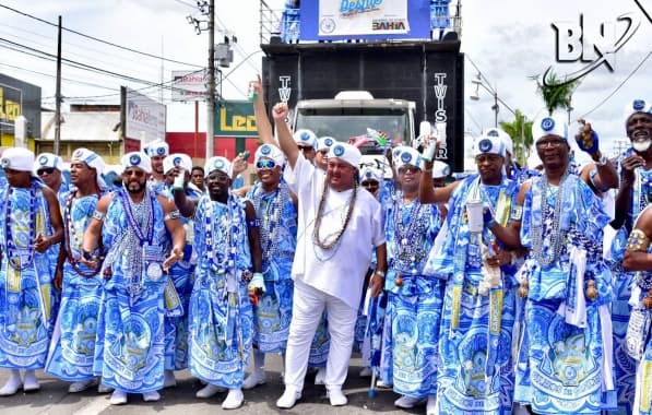 Tradição há 74 anos em Salvador, afoxé Filhos de Gandhy desfila também na Micareta de Feira