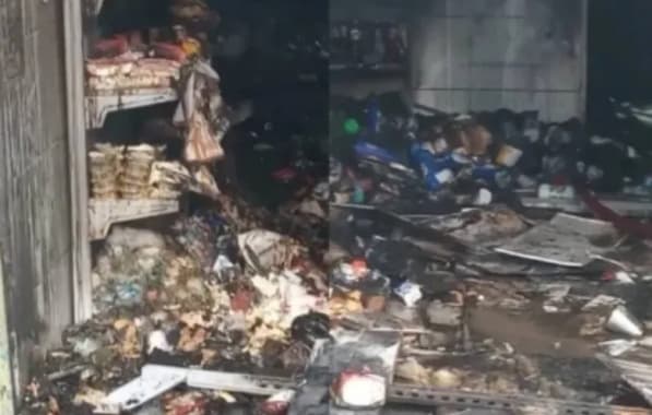 Incêndio atinge depósito de bebidas alcoólicas no bairro de Alto do Peru