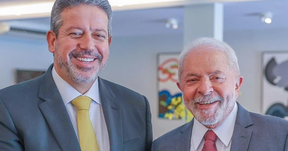 Deputado Arthur Lira com o presidente Luiz Inácio Lula da Silva