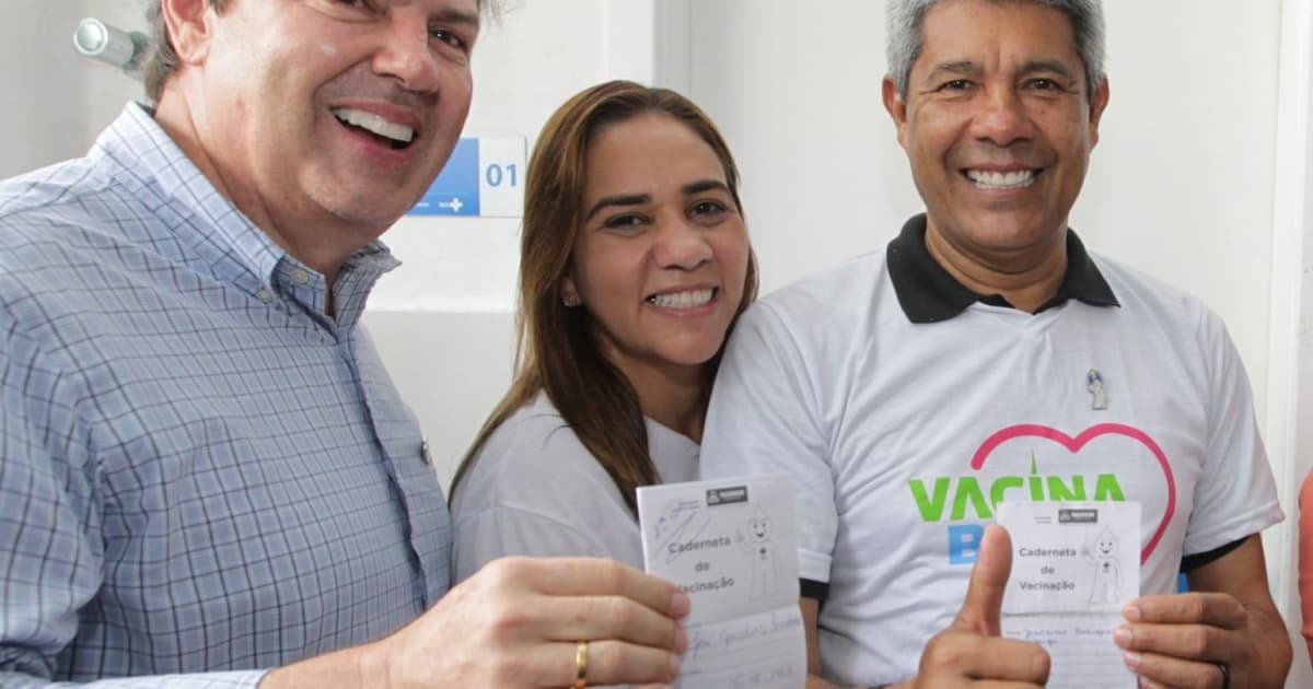 Zé Trindade, Roberta Santana e Jerônimo Rodrigues