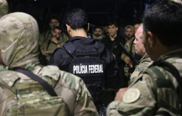 PF, SSP e Marinha combatem facção envolvida com explosões de bancos, tráfico de drogas e homicídios na Bahia