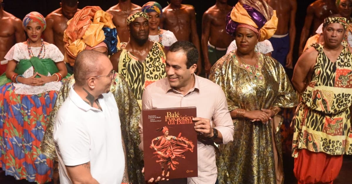 “Essa é a 1ª vez que um prefeito assiste a um espetáculo nosso”, diz presidente do Balé Folclórico da Bahia