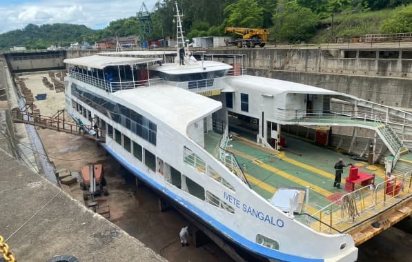 Com liminar, Procuradoria Geral do Estado impede alienação do ferry boat Ivete Sangalo