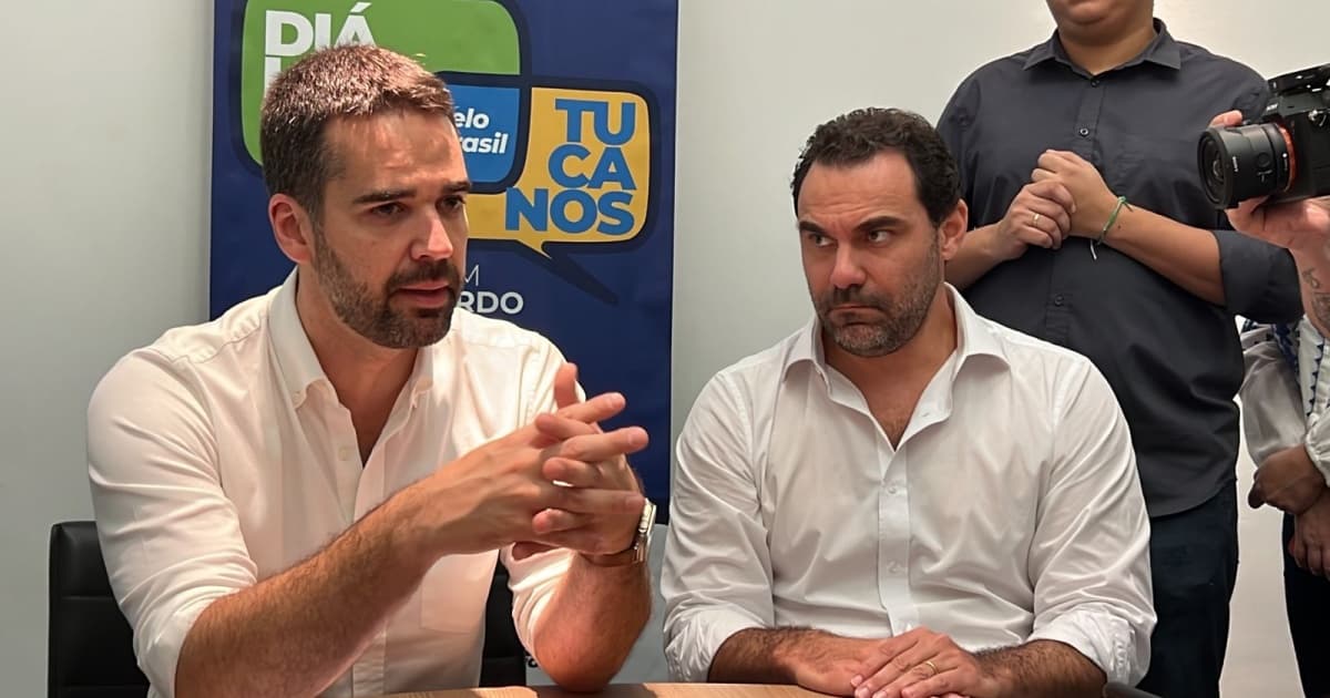 Na Bahia, Eduardo Leite se encontra com Jerônimo e prega autonomia de diretório estadual do PSDB