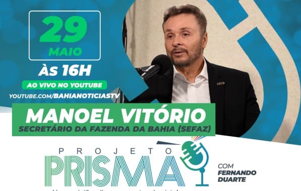 Projeto Prisma entrevista Manoel Vitório, secretário da Fazenda da Bahia