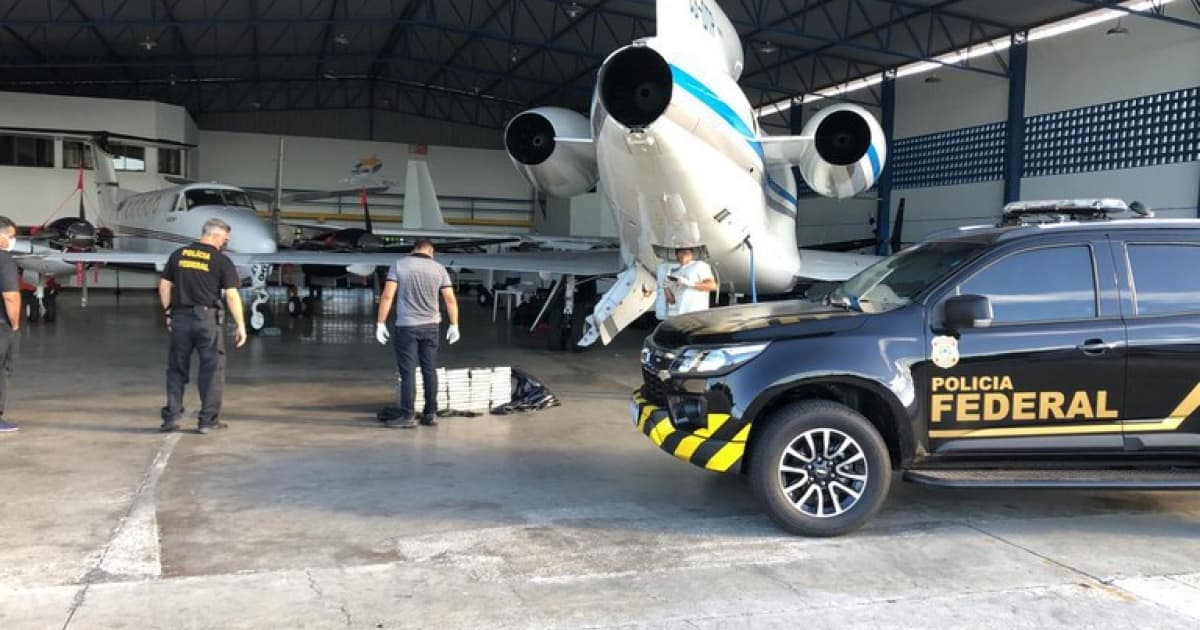 Avião da Igreja do Evangelho Quadrangular é apreendido transportando 290 kg de maconha