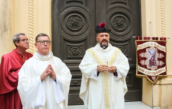  Igreja Nossa Senhora da Ajuda realiza missa de desagravo após ser roubada três vezes 