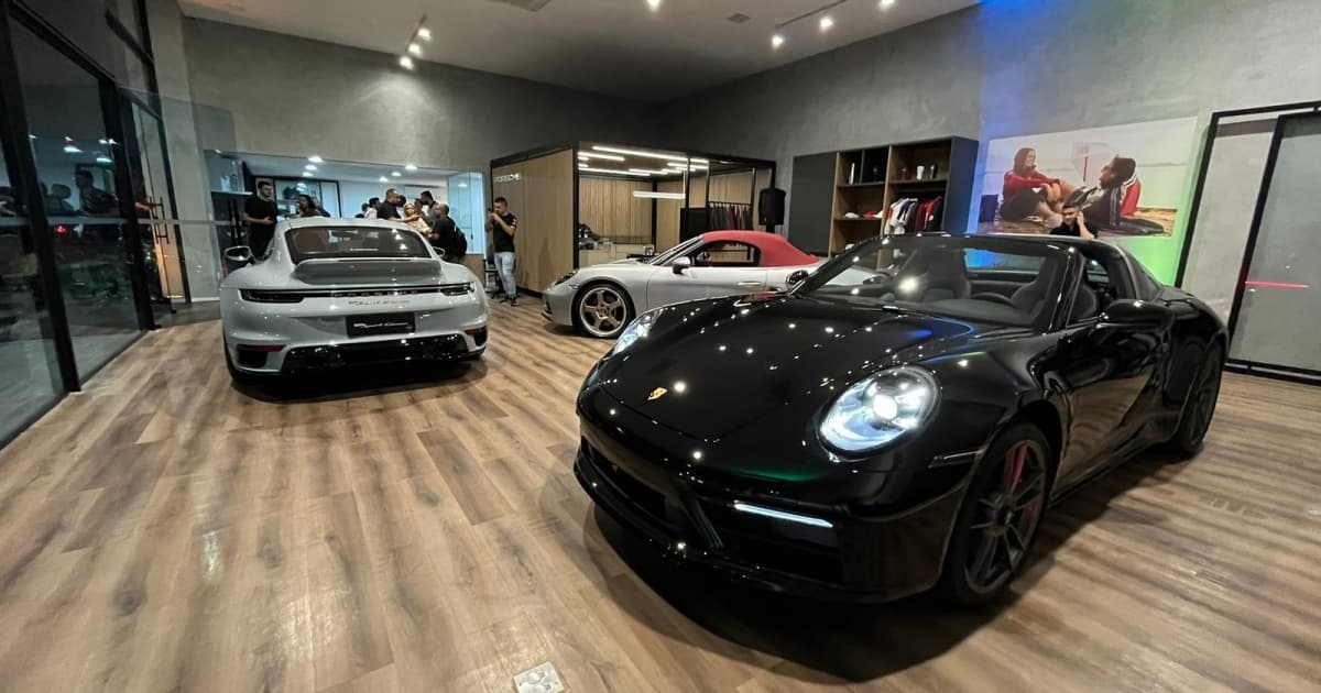 Porsche Center Salvador apresenta novo showroom com carros inéditos