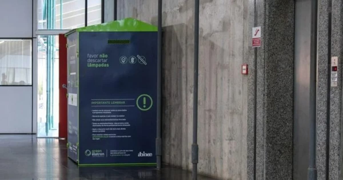 Secti instala novo ponto de coleta de resíduos eletrônicos e baterias em Salvador