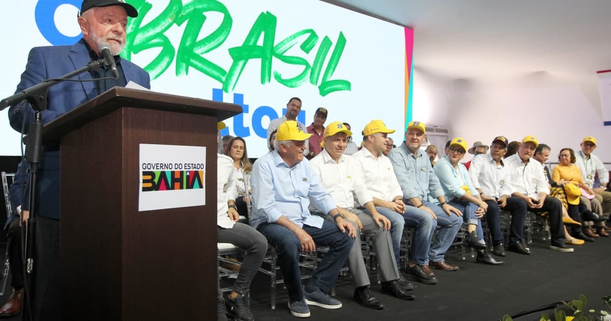 Na Bahia, Lula volta a criticar taxa de juros e exalta participação do Estado para o setor produtivo
