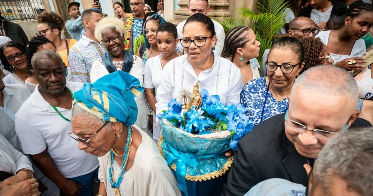 Celebrada no dia de Corpus Christi, tradicional “Missa de Oxóssi” reúne católicos e candomblecistas em Salvador