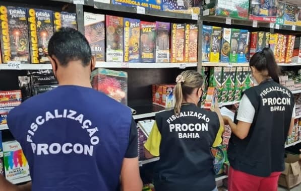 Procon da Bahia inicia hoje fiscalização de comércio de fogos de artifício e artefatos das festas juninas 