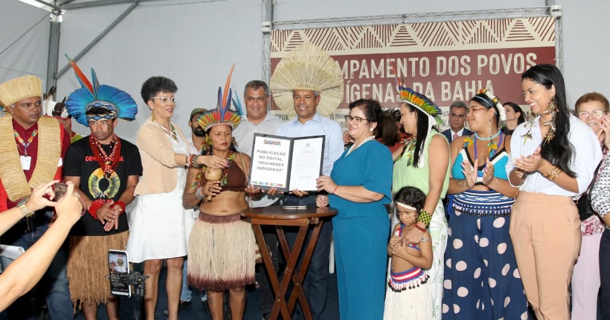 Jerônimo anuncia conjunto de ações para os povos indígenas da Bahia 