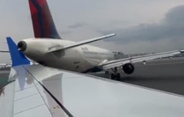 Aviões se chocam em aeroporto nos Estados Unidos