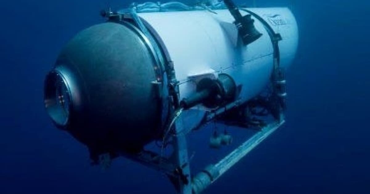 Ruídos são captados durante buscas por submarino que fazia expedição para o Titanic