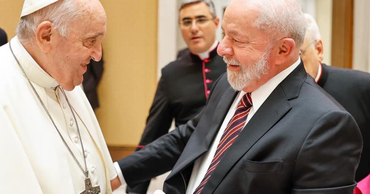 Lula e Papa Francisco falam sobre paz mundial e fome em encontro no Vaticano 