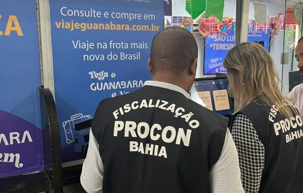 Procon-BA notifica 21 agências de viagens em blitz no Terminal Rodoviário de Salvador