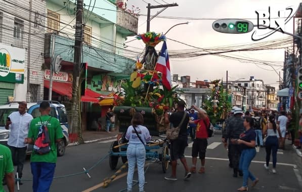 Movimentação é tranquila no Largo da Lapinha para comemorar 2 de Julho