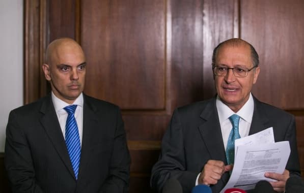 Alckmin se solidariza com Moraes e diz que hostilidade é inadmissível