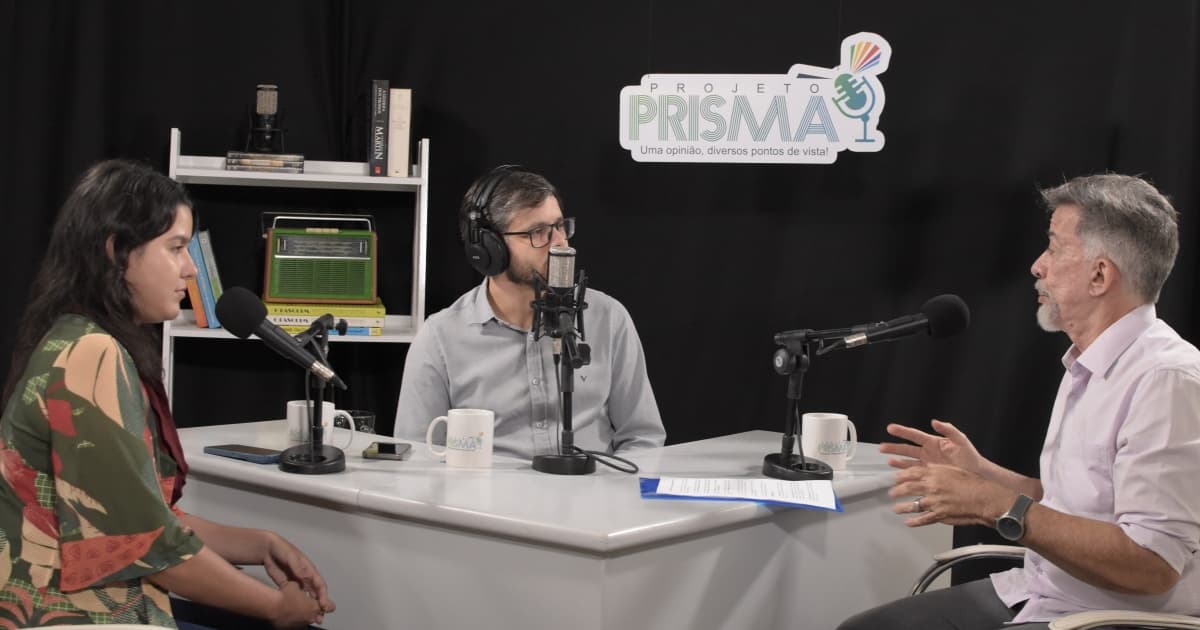 Podcast Projeto Prisma completa 1 ano com mais de 50 mil visualizações