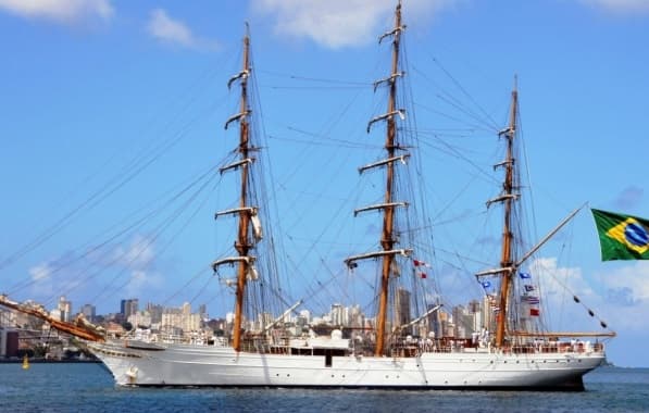 Navio-Veleiro “Cisne Branco” abre visitação pública no Porto de Salvador no próximo domingo