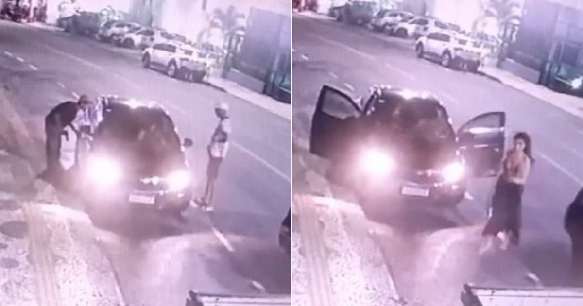 Bandidos roubam carro na Pituba