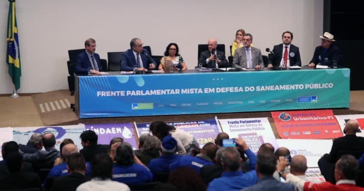 Lançamento da Frente Parlamentar do Saneamento