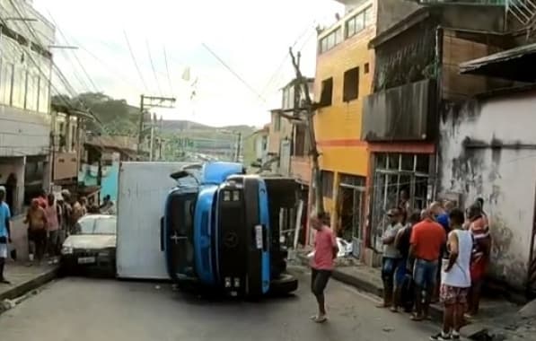 Homem morre em acidente com caminhão no bairro de São Caetano