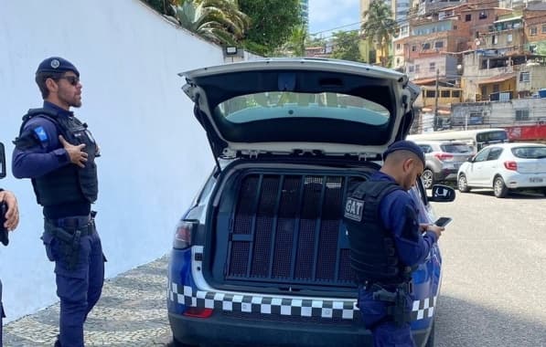 Guarda Municipal detém suspeito de roubo e apreende menores na Barra