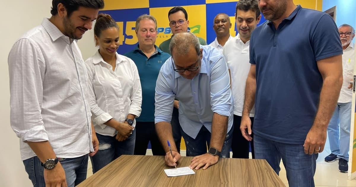 Sem a presidência municipal do PSDB, Muniz deve assumir comando da Federação com o Cidadania em Salvador; saiba detalhes