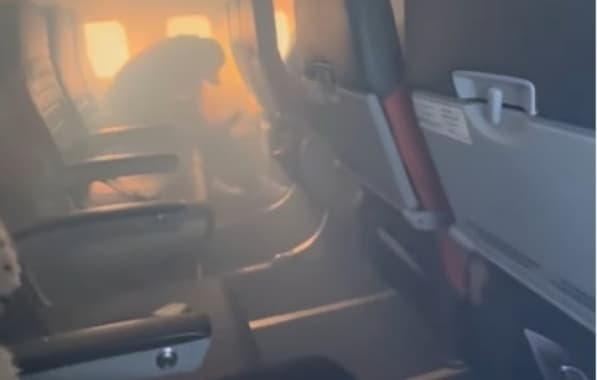 VÍDEO: Avião faz pouso de emergência após registro de fumaça a bordo, no Rio de Janeiro