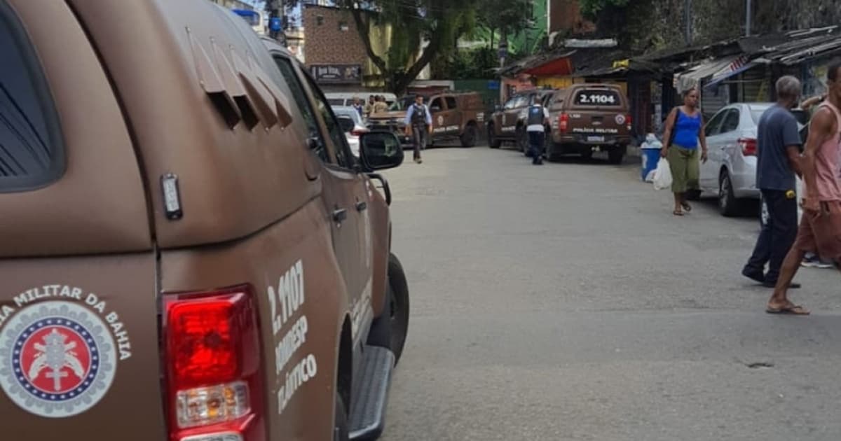 Operação da Polícia Militar no Calabar e Alto das Pombas encerra esta segunda com 7 mortos e oito presos