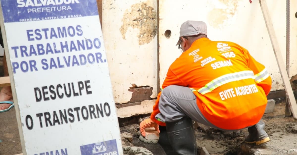 Prefeitura realiza serviços de drenagem e recapeamento na Feira de São Joaquim
