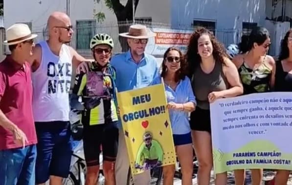 Ciclista de 62 anos pedala de Guarulhos até o sudoeste da Bahia 