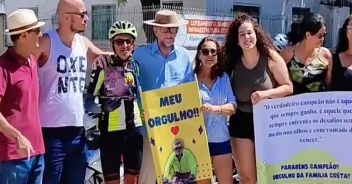 Ciclista de 62 anos pedala de Guarulhos até o sudoeste da Bahia 