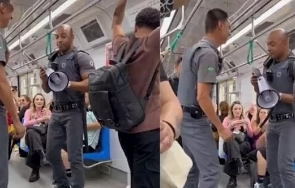 Seguranças viralizam após dançar Bruno Mars dentro de trem 
