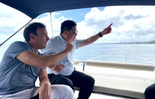  Executivos chineses vistoriam Baía de Todos os Santos para início da sondagem da Ponte Salvador-Itaparica