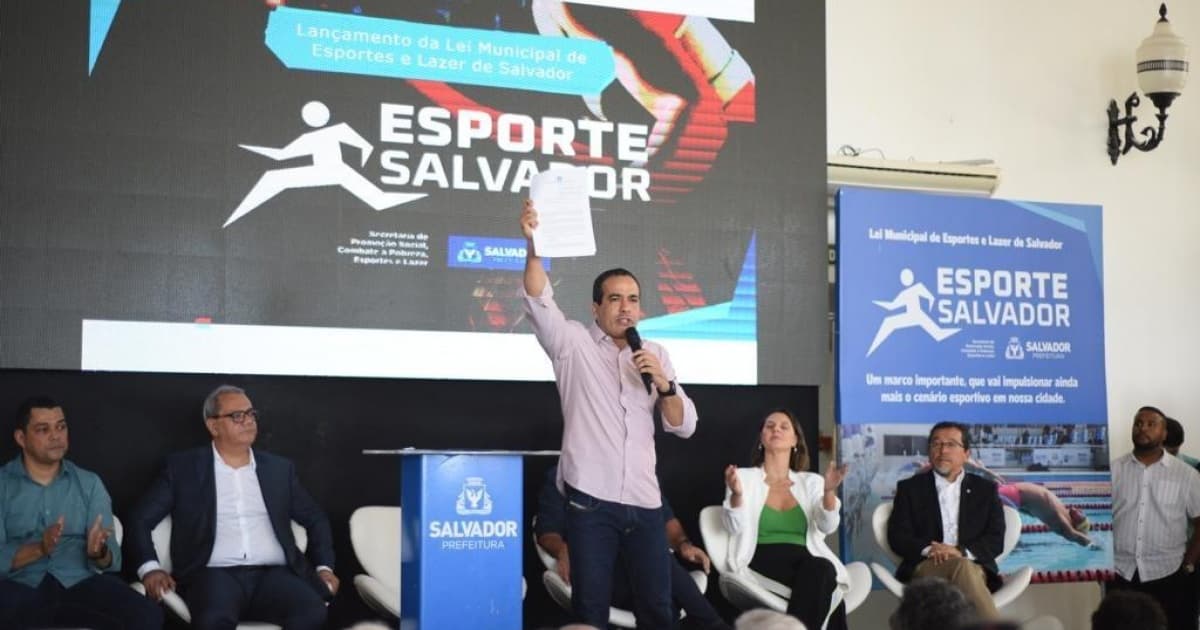 Com investimento de R$ 20 milhões por ano, Lei Municipal de Esportes cria programas Bolsa Atleta e Salvador Social Clube