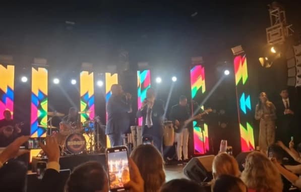 VÍDEO: Barroso canta com Diogo Nogueira em festa após posse como presidente do STF