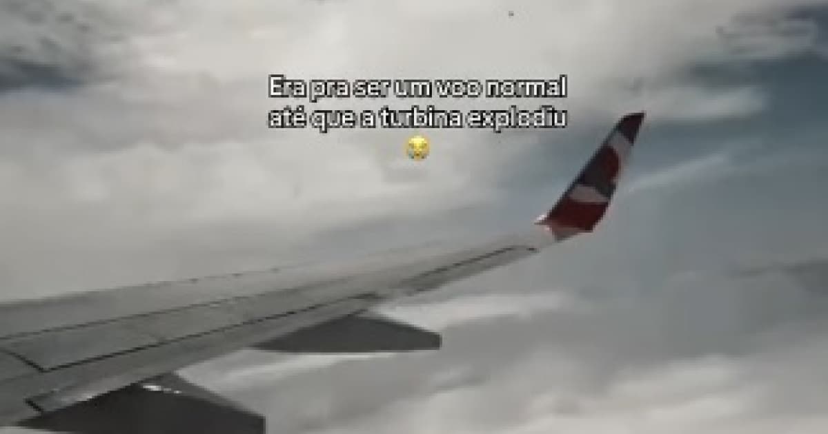 VÍDEO: Empresária registra momento de pânico após avião decolar no Rio 