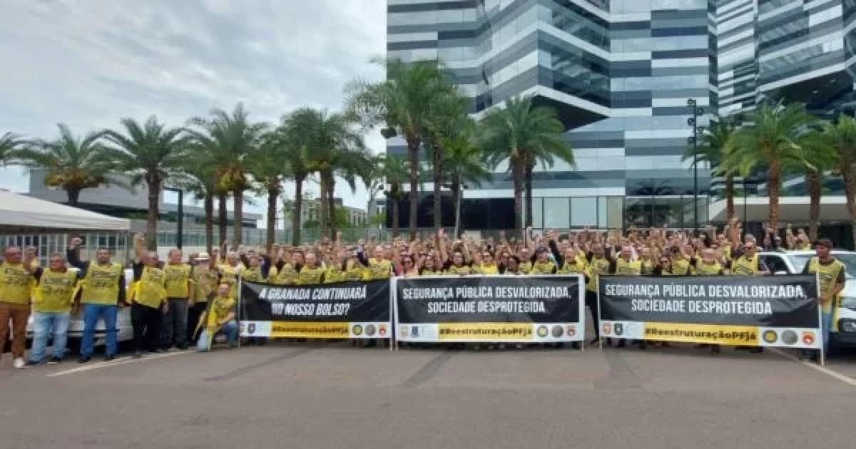 Agentes da PF marcam manifestação contra “descaso” do governo federal; greve não está descartada