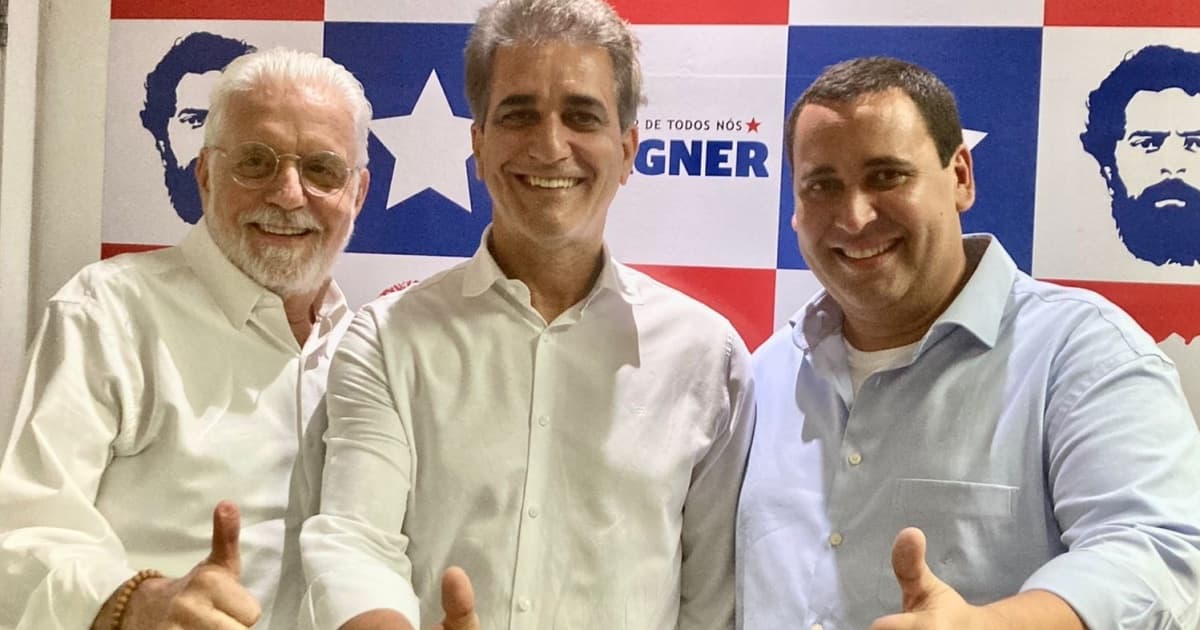 Wagner, Robinson e Éden se encontram para discutir eleição em Salvador