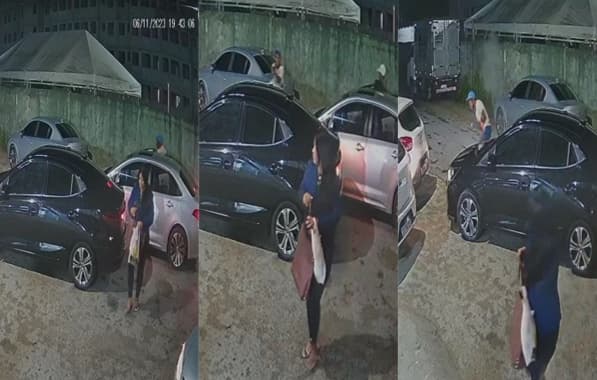 VÍDEO: Policial reage a tentativa de assalto e atinge suspeito em Salvador