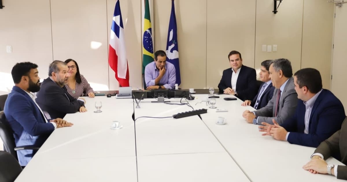 reunião PDT com Carlos Lupi, Bruno Reis, ACM Neto e Ana Paula